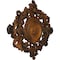 Ekena Millwork Katheryn Ceiling Medallion, Hand-Painted Rust, 22 1/2"W x 30 3/8"H x 1 1/2"P CM30KTRUS - alternate 2